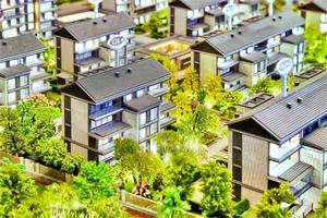 定制房屋城市比例微型模型制造商建筑比例模型建筑设计展示比例模型 - Product Image 2