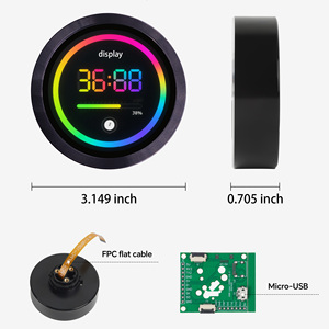 ESP32 Development Board 2.1Inch WIFI Bles Knob Display 480*480 LVGL Ar-duino TFT LCD Round Rotary Encoder Knob Touch Screen - Product Image 4
