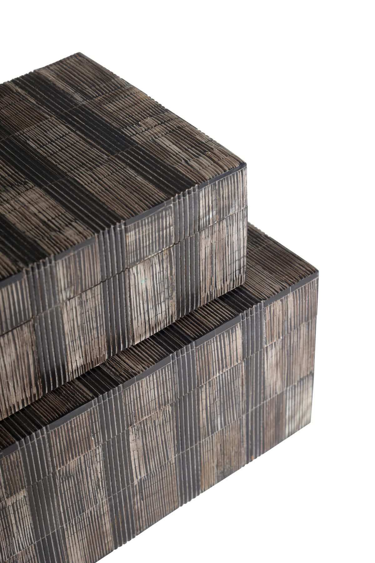 Tonos de marrón y negro