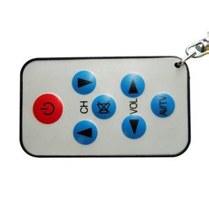 Kablosuz akıllı uzaktan kumanda evrensel 7 anahtar TV uzaktan kumanda Mini anahtarlık süper ince pil uzaktan kumanda ile - Product Image 4