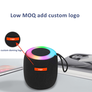 Biểu tượng tùy chỉnh RGB ánh sáng <span class=keywords><strong>mini</strong></span> 5W <span class=keywords><strong>FM</strong></span> Đài phát thanh bluetooths không dây Loa di động - Product Image 6