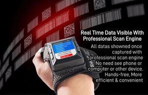 Portable Data Visible <strong>Android</strong> 10 <strong>PDA</strong> Handheld <strong>QR</strong> <strong>Code</strong> Reader Bluetooth WIFI Wearable Rugged Inventory Barcode <strong>Scanner</strong>