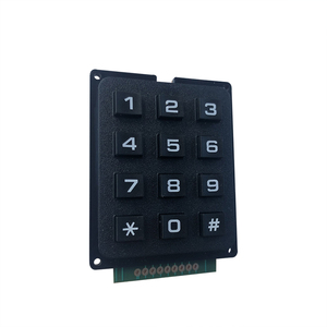 Smart Electronics 12 <strong>Key</strong> 4*3 Membrane Switch Keypad 4 X 3 Matrix Array Matrix <strong>Keyboard</strong> ABS Plastic <strong>Numeric</strong> <strong>Keyboard</strong> - Product Image 1
