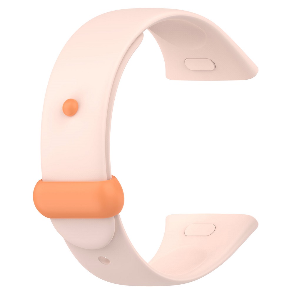 Boucle rose clair + orange