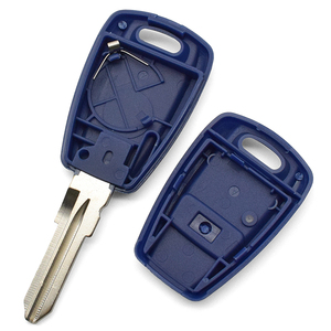 F-iat Punto Bravo Palio Palio Albea Seicento Stilo için uzaktan araba anahtarı kabuk kapak durumda 1 düğme mavi siyah anahtar konut GT15R - Product Image 2