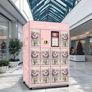 Haloo自动售货机定制Logo户外使用美容花店鲜花自动售货机 - Product Image 3