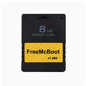 8MB/16MB/32MB/64MBメモリカードデータストレージメモリカード用PS 2 PS2ゲームコンソールFMCB V1.966 (MC-PS2-V1.966)