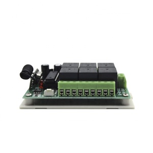 315/433スマートワイヤレスリモートコントローラースイッチ6チャンネルリレーモジュールDC12V24Vインテリジェント学習LEDランプコントローラースイッチ - Product Image 6