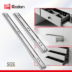 Goodcen Ss Đồ Nội Thất 304/201 Đẩy Để Mở Mềm Đóng Thanh Trượt Mở Rộng Bóng Mang Ngăn Kéo Trượt Stopper Kính Thiên Văn Kênh - Product Image 5