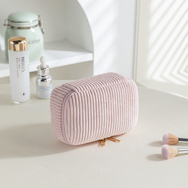 W2502-Rayas Rosadas-Bolso cuadrado pequeño