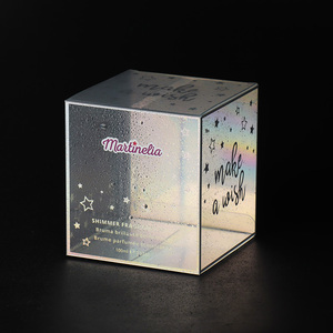 กล่องใสพับได้ทรงสี่เหลี่ยมสวยงามพิมพ์ลายดาวสีตามสั่ง - Product Image 5