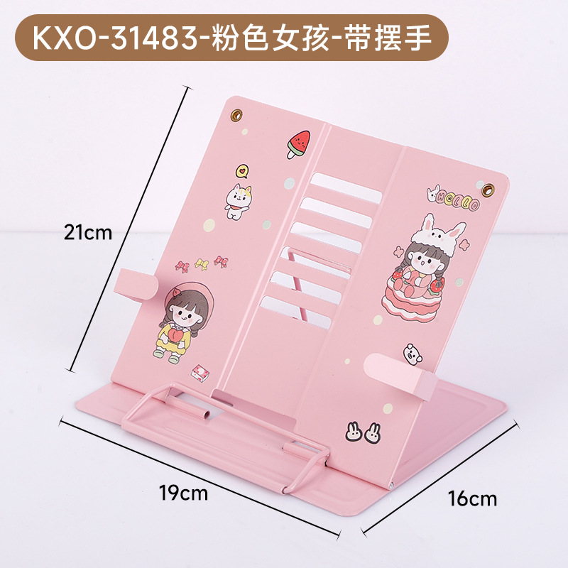 Kxo-31483-pink fille-avec vague de main