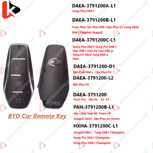 Factory Direct Sales Car <strong>Key</strong> Matching Remote Control <strong>Key</strong> for BYD Dolphin Seal Yuan Plus Atto3 Qin Plus Song Han Tang E2 E3 - Product Image 6
