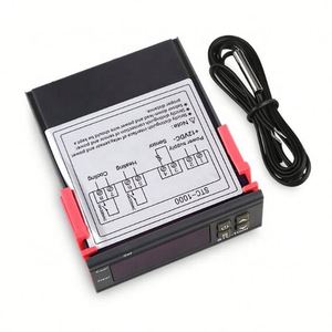 Controlador de temperatura Digital, interruptor de termostato de microordenador, STC-1000, 24V DC - Product Image 1