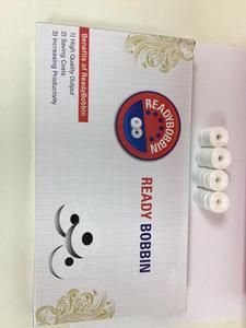 Pre-wound White <strong>Bobbin</strong> Embroidery Sewing Machine Parts (Coreless Technology DTY Ready <strong>Bobbin</strong> Under Thread for Embroidery) - Product Image 4