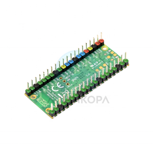RP2350 çip desteği WIFI ve BLE dayalı önceden lehimli başlık renk kodlu orijinal ahududu Pi Pico 2 W MCU geliştirme kurulu