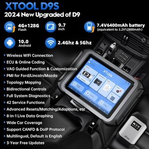 Auto diagnose tool mit bidirektion aler Steuerung und 42 zurücksetzen Schlüssel programmierung DOIP CANFD Topology Vollsystem-ECU-Codierung leser - Product Image 5