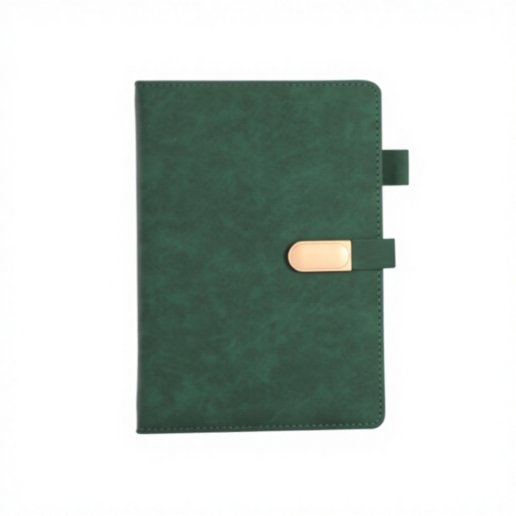 A5 ellipse Buckle --Dark green
