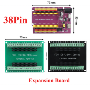 ESP32開発ボードWiFi + BT超低電力消費デュアルコア38ピンESP-32 ESP32S ESP-32S ESP 32類似ESP8266 - Product Image 6