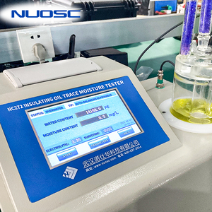 Analizador de contenido de agua y aceite Nuosc NC272 220V Método Karl Fischer Coulomb para pruebas de aceite aislante Garantía de 1 año - Product Image 5