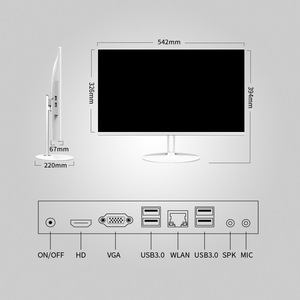 Sharerdp Factory 27 Inch All-<strong>in</strong>-One <strong>PC</strong> <strong>Computer</strong> <strong>Monitor</strong> Core I5 11th 1135G7 H-P Touchscreen Cheap Desktop for Home Office - Product Image 3