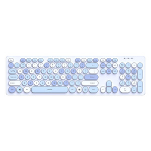 Punk Gaming Slim Wireless <strong>Keyboard</strong> and Mouse Set Silent <strong>Computer</strong> Notebook Accessory with Office Features for Girls - Product Image 4
