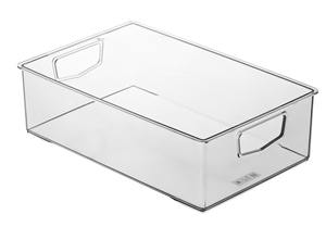 塑料冰箱收纳器收纳盒可叠放食品蔬菜盒厨房5件套冰箱收纳器收纳盒 - Product Image 2