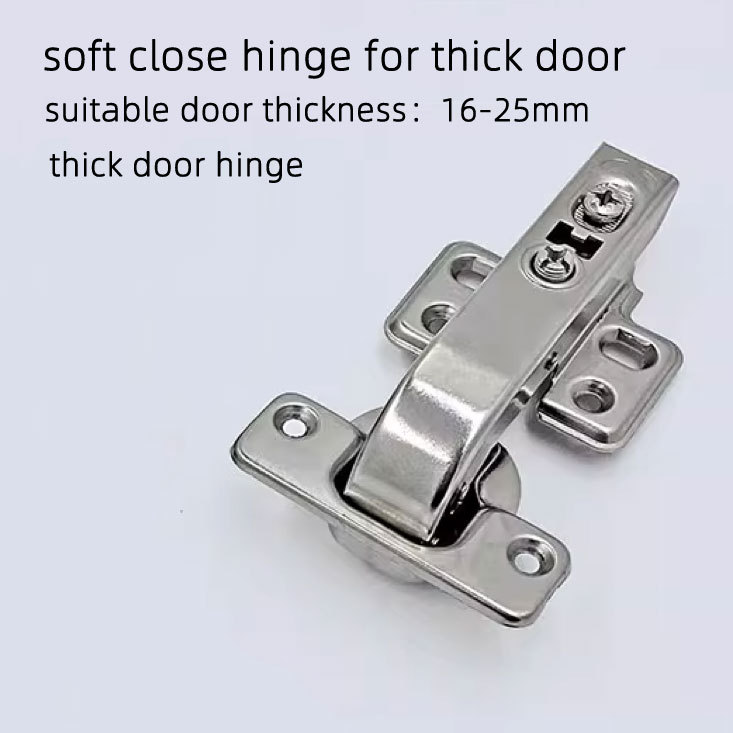 soft close hinge for thick door