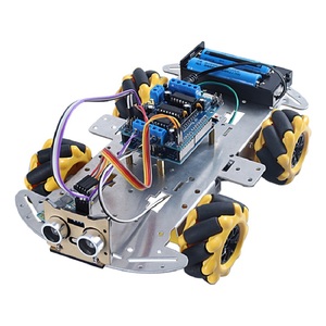 Tscinbuny Mecanum Wheel monostrato in lega di alluminio per auto Kit telecomando modulo elettronico per Arduino Project