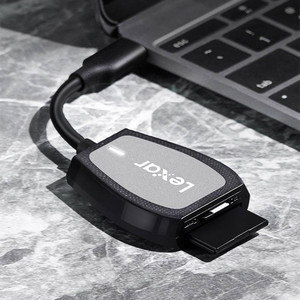 Lettore di schede Lexar 2 in 1 type-c USB3.2 Computer ad alta velocità scheda TF multifunzione scheda SD LRW470U