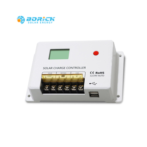 Pwm Solar laderegler 12V 24V 40a Solar regler Solar panel Batterie regler Dual Usb Lcd Display - Product Image 2