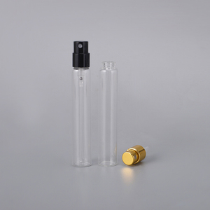 Bottiglia di profumo in vetro trasparente per flacone Spray atomizzatore vuoto da 10ml - Product Image 1