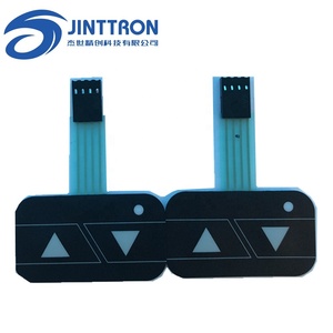 Custom Made 2 Key Waterproofing <strong>Embossed</strong> Membrane <strong>Switch</strong> Keypad <strong>Keyboard</strong> - Product Image 3
