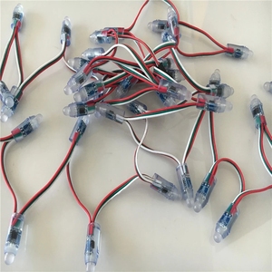 IR DC5V /DC12V 12mm WS2811 UCS1903 <strong>WS2801</strong> IP68 Addressable Full Color RGB Advertising signal Light Led <strong>Pixel</strong> <strong>Module</strong> 50pcs/<strong>string</strong> - Product Image 4