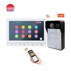 Akıllı kapı zili kamerası WiFi Video kapı zili giriş sistemi ile IR kesim iki yönlü interkom - Product Image 1