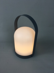 Yosinfo, lámpara de mesa LED con mango de cuero portátil multifuncional, pantalla de plástico, fuente de luz duradera con varios colores - Product Image 6