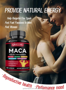 Oem Private Label Maca <span class=keywords><strong>Root</strong></span> Ginseng Fenegriek Ashwagandha Supplement Voor Mannen Helpt Met Stress, Stemming En Energie-Maca Capsules - Product Image 2
