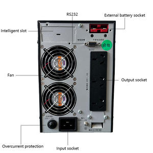 3KVA/2.4KW ที่มีแบตเตอรี่ตะกั่วกรดในตัวสำรองเหมาะสำหรับใช้ในบ้านและห้องคอมพิวเตอร์ขนาดเล็ก - Product Image 5