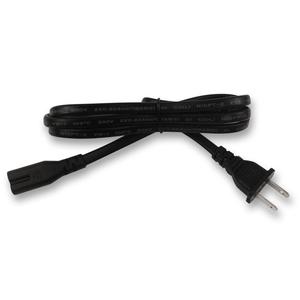 6FT 7IN NEMA 1-15P ถึง C-7 IEC-320สายไฟคอมพิวเตอร์โพลาไรซ์18/2 SPT2 NA 10 AMP - Product Image 2