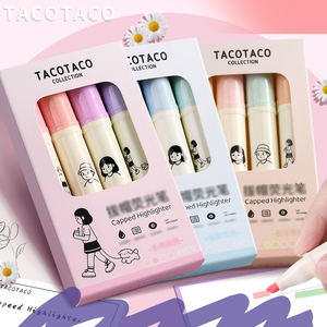 Marcadores fluorescentes de doble punta para estudiantes, marcadores de color para dibujar, resaltar y tomar notas - Product Image 3