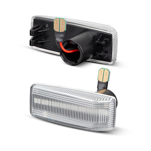 ไฟ LED ด้านข้างสำหรับ Mercedes-Benz W201 C-Class W202 W124 E-Class แบบใส/รมควัน/สีส้ม - Product Image 4