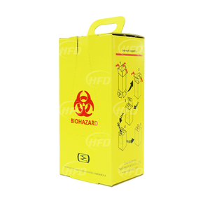 医用5L 10L生物危害安全纸板箱锋利容器 - Product Image 5