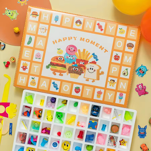 DIY için özel boş Advent takvim kutusu çekiliş kağıt hediye ambalaj kutusu - Product Image 3