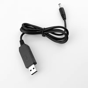 สายทริกเกอร์3.0ความยาว1เมตร9V/12V USB เพื่อ DC5521ขนาด5.5มม. x 2.1มม. สายชาร์จเร็ว QC 2.0 - Product Image 4