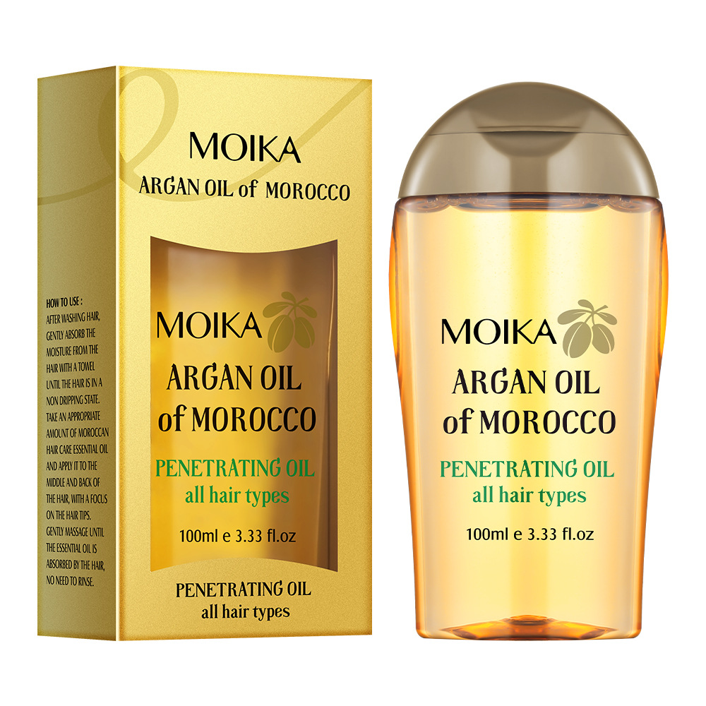 moroccan argan oil smooth hair care essential oil 100ml