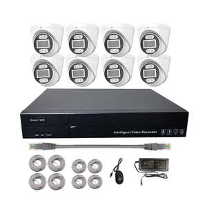 Intelligent Surveillance <strong>System</strong> 8CH POE NVR KIT Line-Cross Detection Vehicle Illegal Parking Area Intrusion Dome <strong>Ip</strong> Camera - Product Image 1