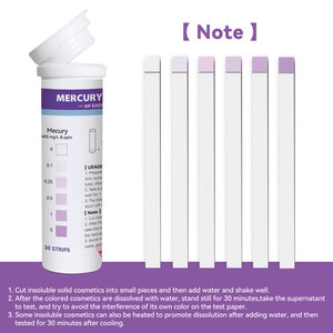 Mercury <strong>test</strong> Strips for Cosmetics, Lipstick, Foundation, Eye Shadow Testing - Product Image 4