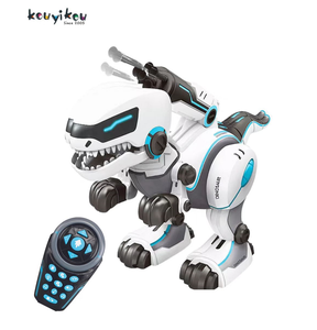 KouyikouインテリジェントリモートコントロールRCロボット恐竜モデル電池式電気玩具音楽ウォーキングプログラミングプラスチック - Product Image 2