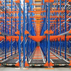 Sistema de estantería de lanzadera de Radio automatizado de plataforma resistente de almacenamiento de almacén industrial para congelador
