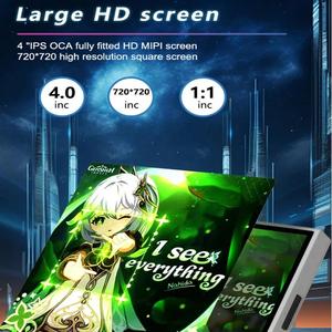 R36 Max Console Handheld Game Players 4inch IPS Screen <strong>Open</strong> Source Console Retro Pocket Video Player 64G/128G <strong>up</strong> to 22000+ Games - Product Image 3
